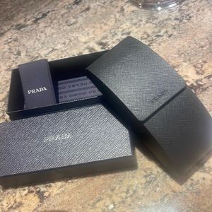 Prada Sunglasse Case and Box